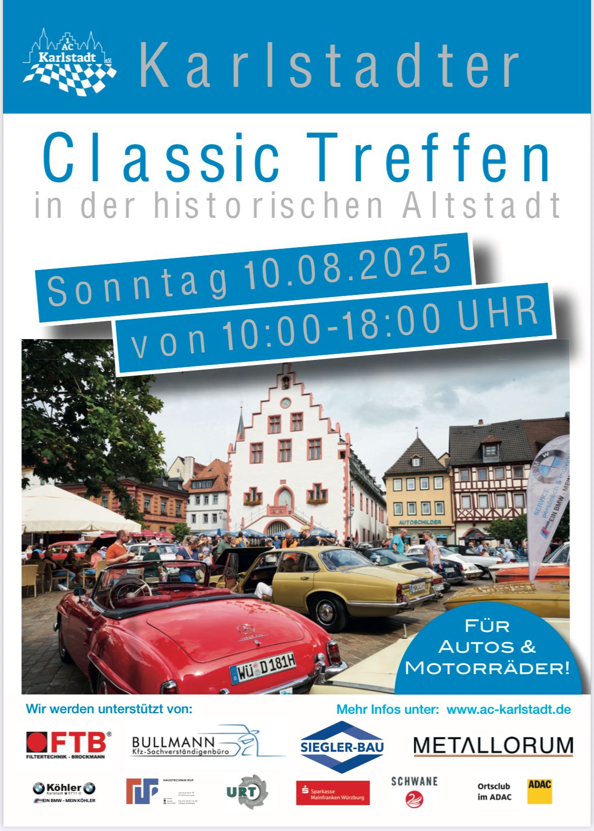 Classic-Treffen Flyer